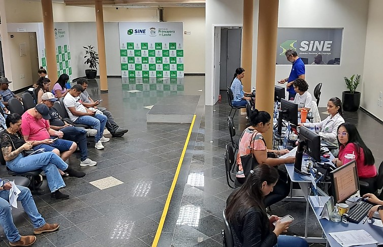 Sine de Primavera do Leste encerra semana com 185 vagas disponíveis para trabalhadores